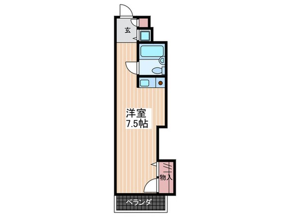 瀧川ブリックコ－トの物件間取画像